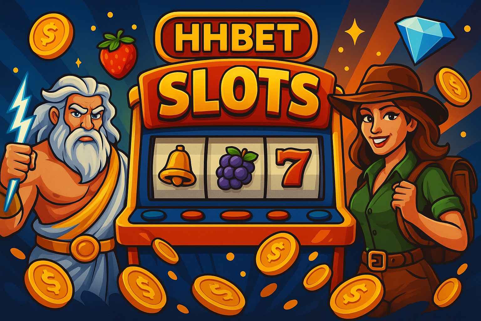 Explore o mundo das slot machines no HHBET Casino